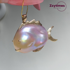 Baroque pearl DIY little monster / cherub/pendant/brooch