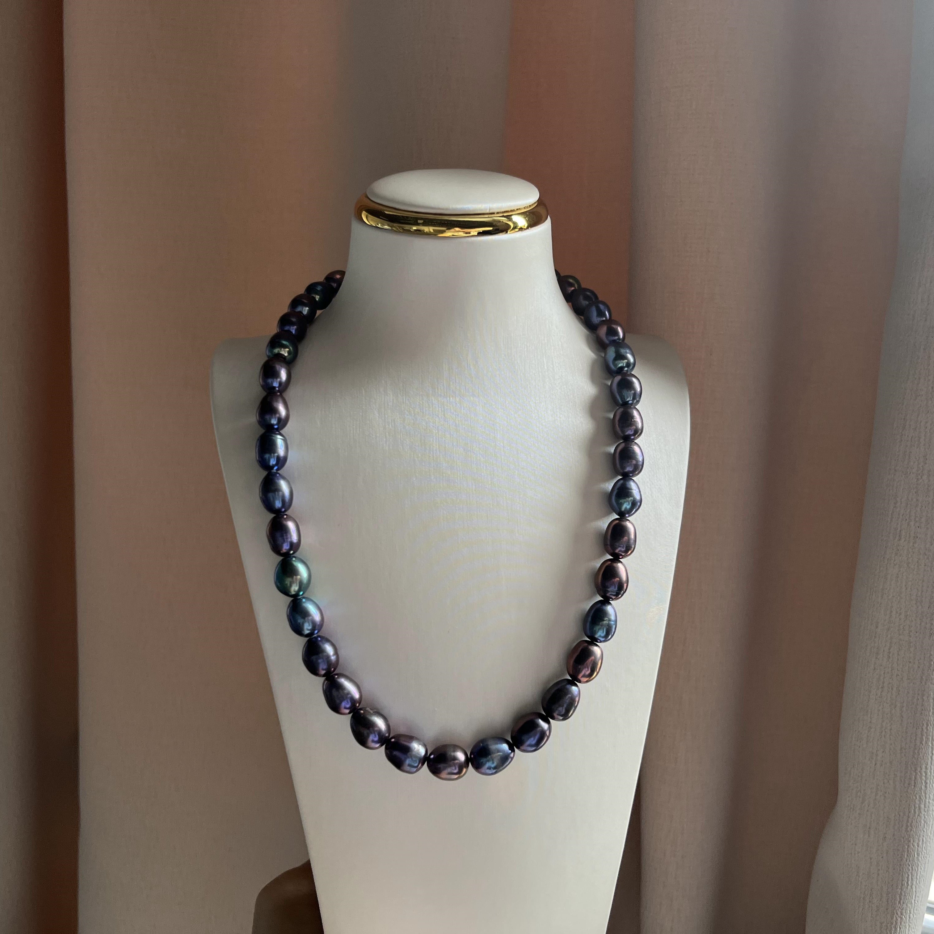 7.5-8.5 mm Freshwater Baroque Colour Pearl Necklace