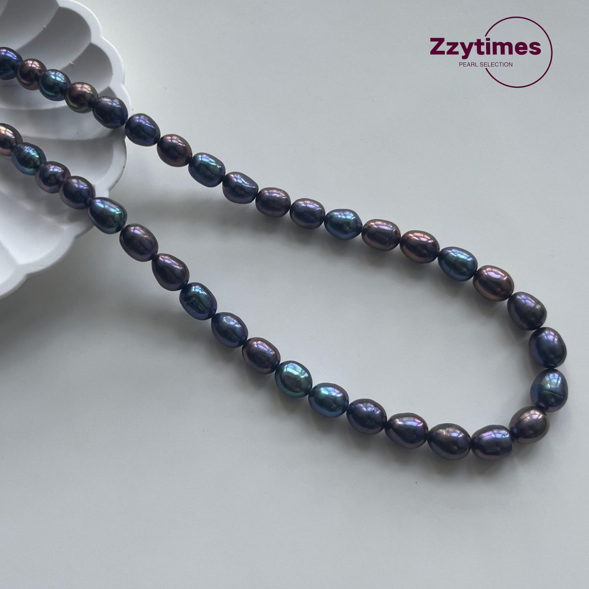 7.5-8.5 mm Freshwater Baroque Colour Pearl Necklace