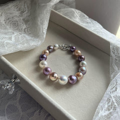 Freshwater Dazzling Colour Pearl Strand / Freshwater Baroque Pearl Strand