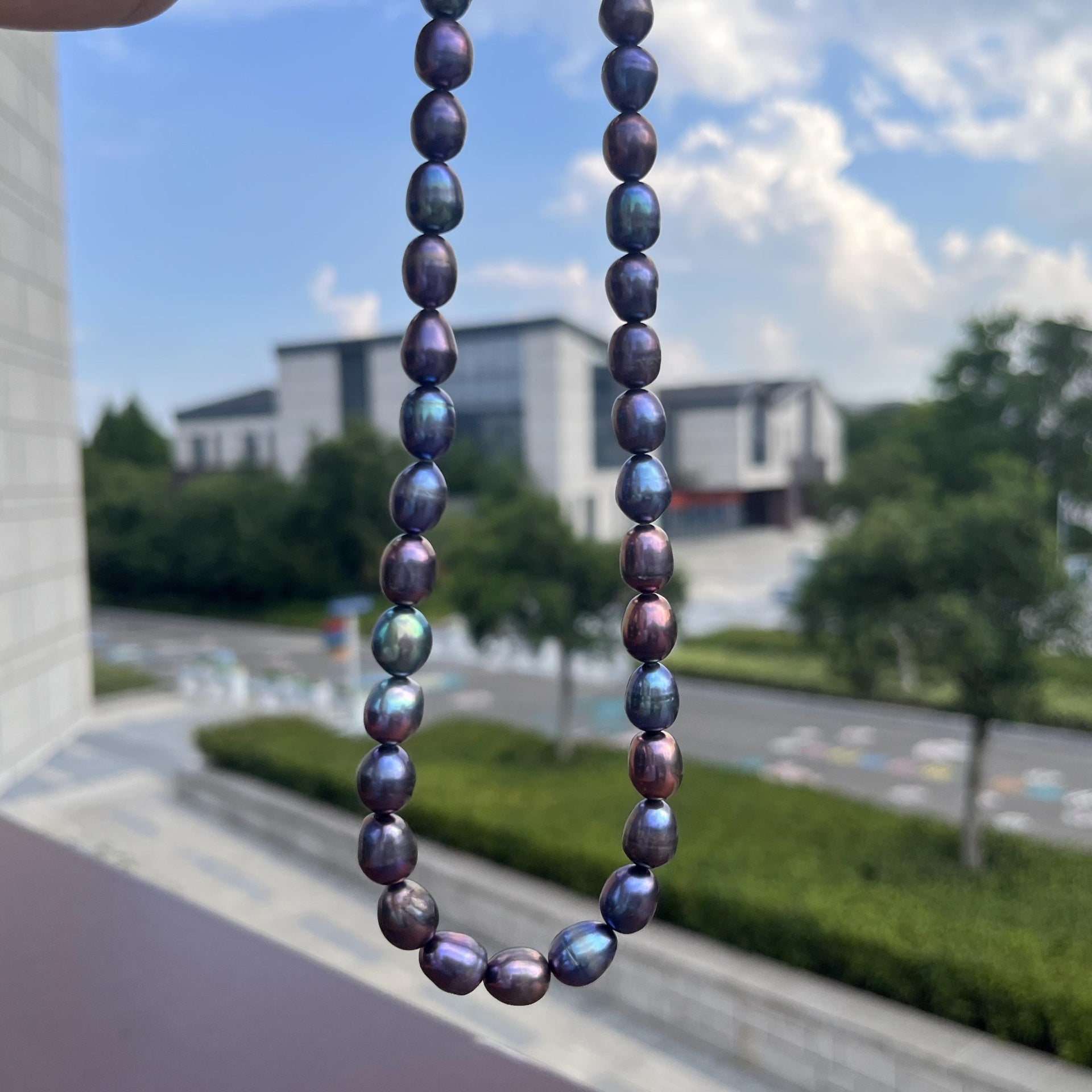 7.5-8.5 mm Freshwater Baroque Colour Pearl Necklace