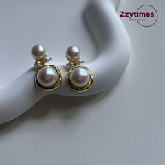 Freshwater Pearl Earrings / Freshwater Baroque Pearls/banyuan