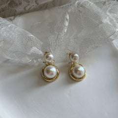 Freshwater Pearl Earrings / Freshwater Baroque Pearls/banyuan